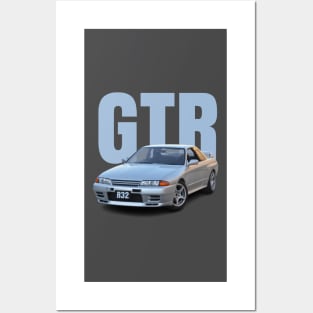 Nissan R32 GTR Posters and Art